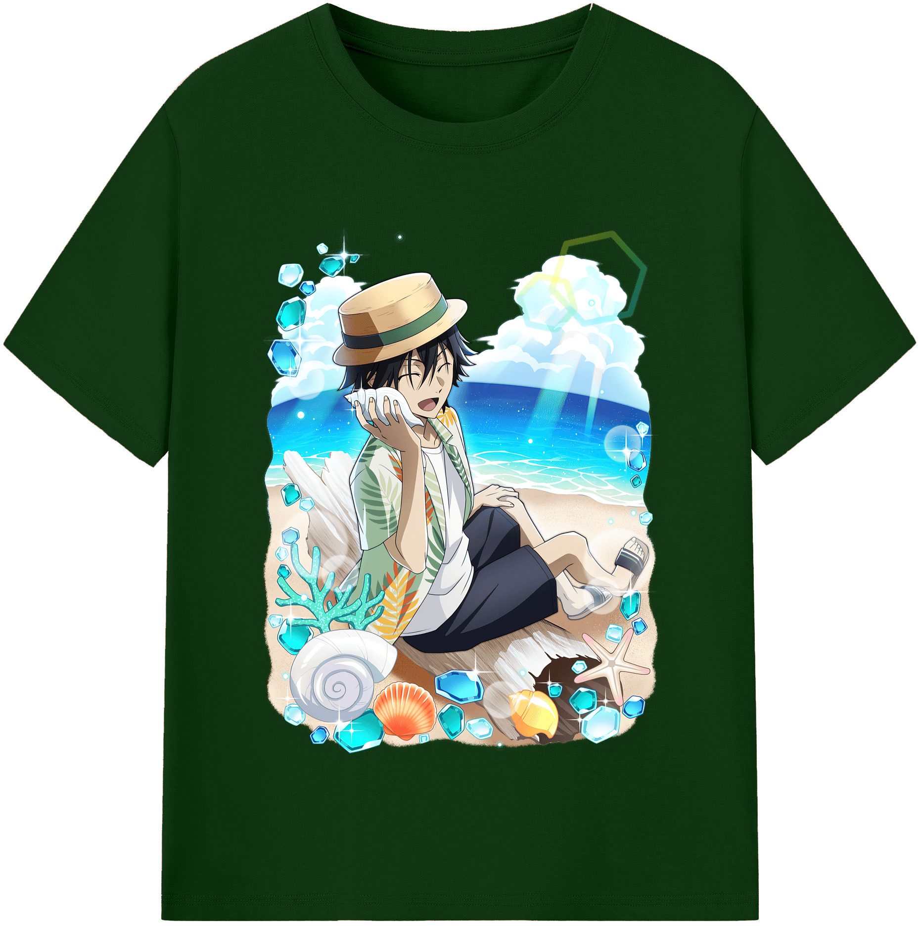 （画像用） 文豪ストレイドッグス Bungo Stray Dogs 綿100％半袖Tシャツ（フロントプリント）